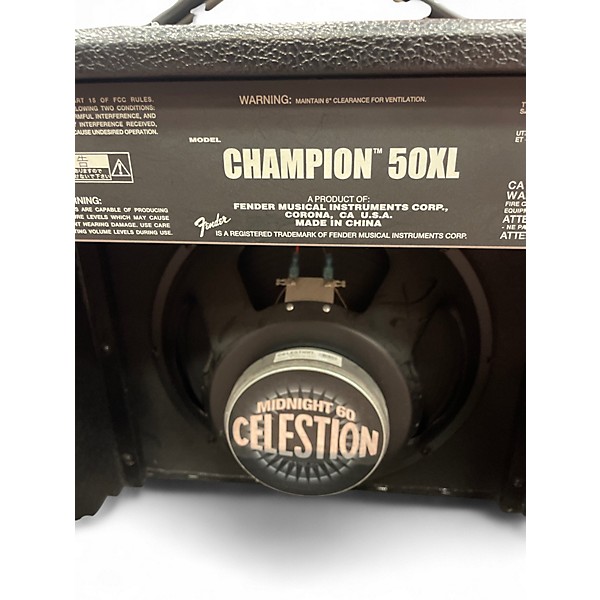 Used Fender champion 50XL Guitar Combo Amp