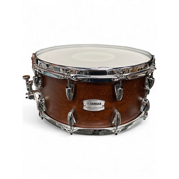 Used Yamaha 14in TOUR CUSTOM CHOCOLATE SATIN Drum