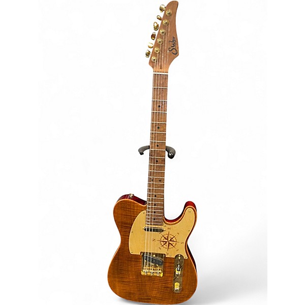 Used 2018 Suhr Classic T BENGAL BURST Solid Body Electric Guitar