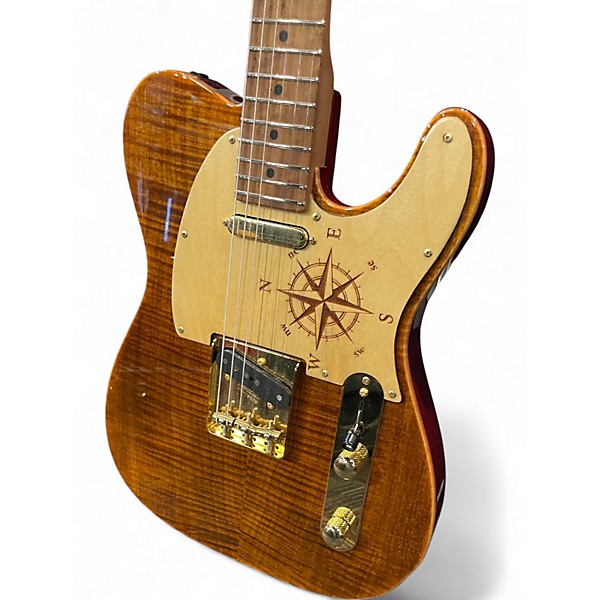 Used 2018 Suhr Classic T BENGAL BURST Solid Body Electric Guitar