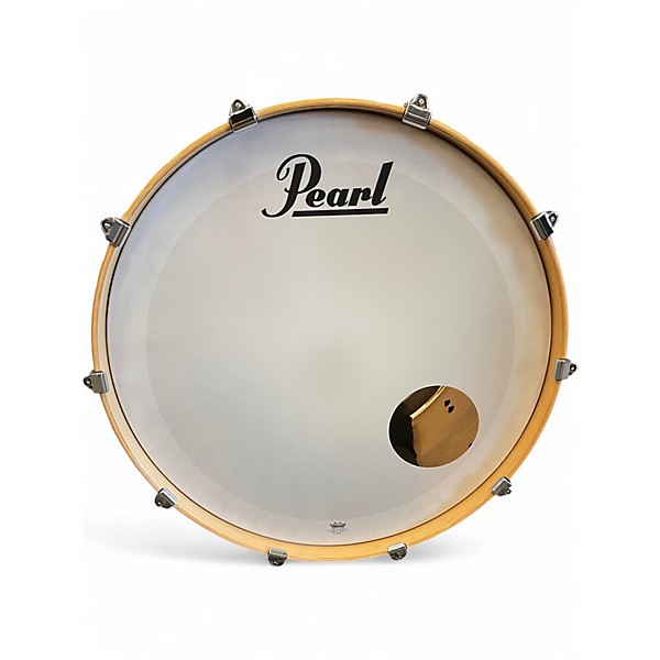 Used Pearl 3 Piece Decade Maple Deep Red Burst Drum Kit