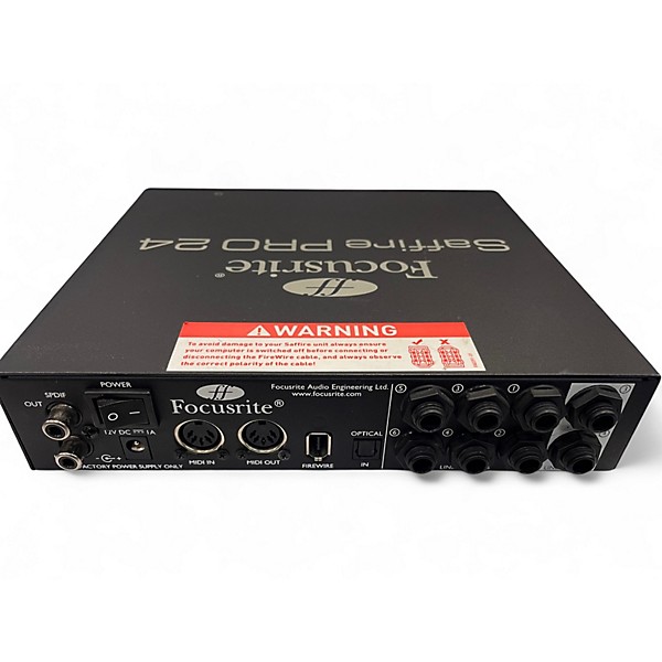 Used Focusrite Saffire Pro 24 Audio Interface