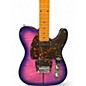 Used Firefly Mad Cat FFTL Trans Purple Solid Body Electric Guitar