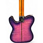 Used Firefly Mad Cat FFTL Trans Purple Solid Body Electric Guitar