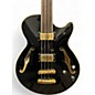 Used D'Angelico EX-Bass Black Electric Bass Guitar