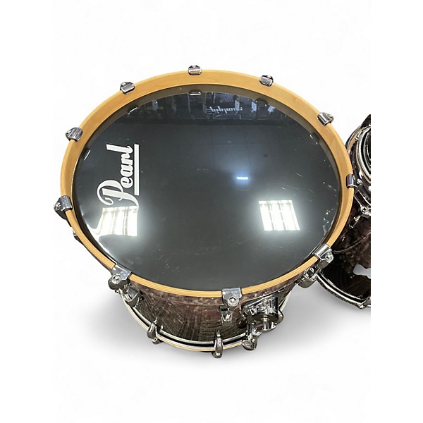 Used Pearl 4 Piece Masters MCX Series exotic tamo ash Drum Kit