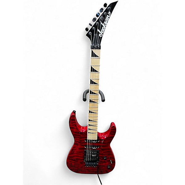 Used 2026 Jackson JS34Q Dinky Trans Red Solid Body Electric Guitar