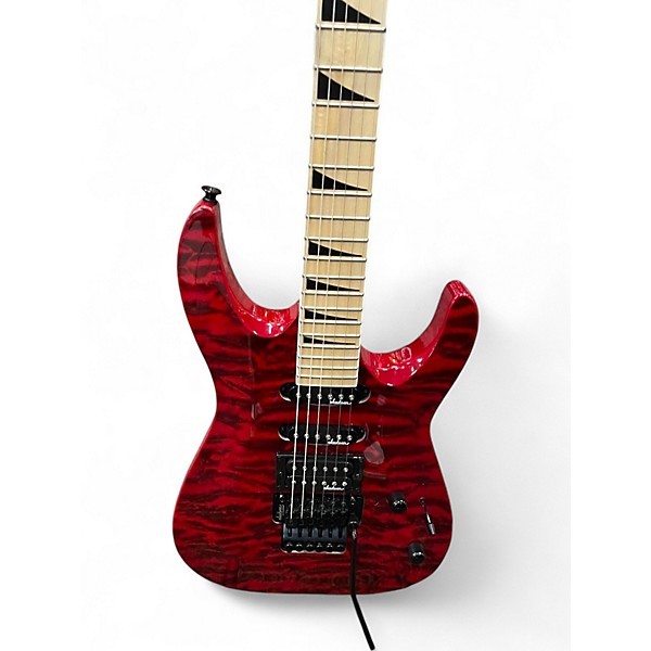 Used 2026 Jackson JS34Q Dinky Trans Red Solid Body Electric Guitar