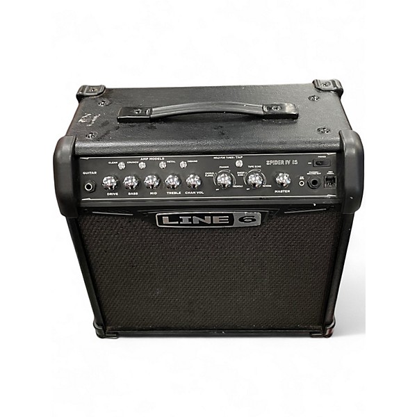 Used Line 6 Spider IV 15W 1X8 Guitar Combo Amp