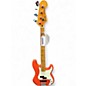 Used Fender Player Plus Active Precision Bass Fiesta Red Electric Bass Guitar thumbnail