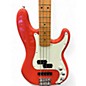 Used Fender Player Plus Active Precision Bass Fiesta Red Electric Bass Guitar