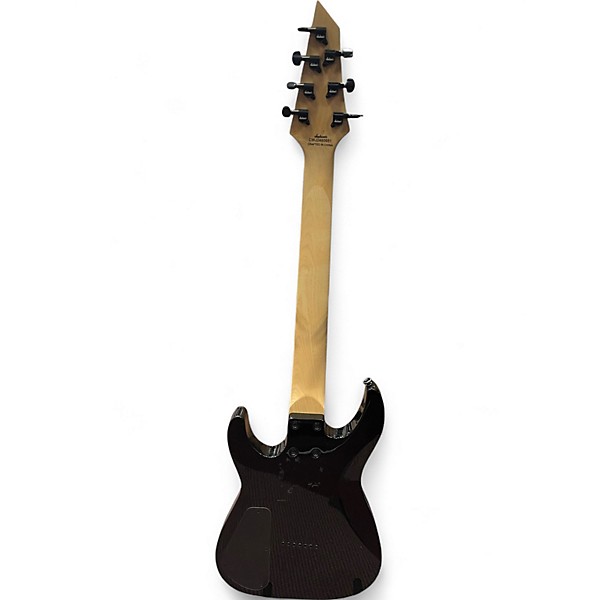 Used Jackson JS22-7 Dinky 7 String Black Solid Body Electric Guitar