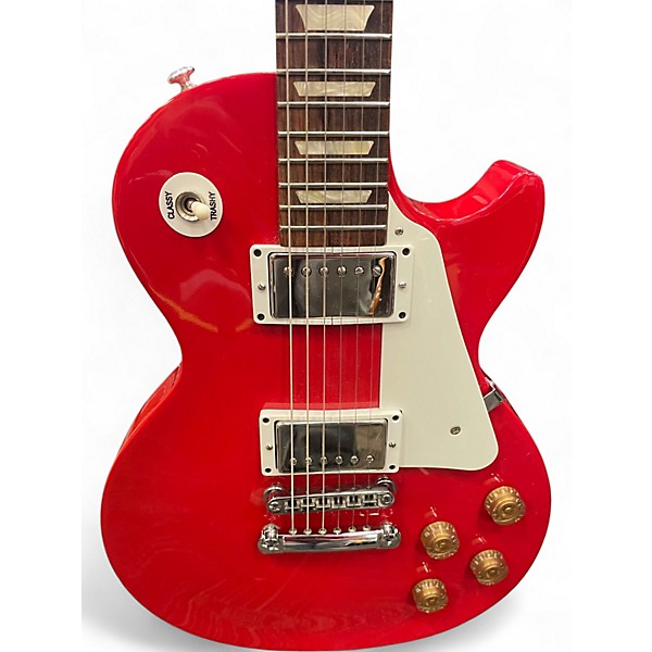 Used 2016 Gibson Les Paul Studio Red Solid Body Electric Guitar