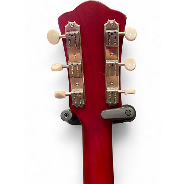 Used AXL Bulldog Red Solid Body Electric Guitar