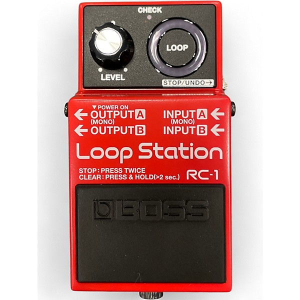Used 2020 BOSS RC1 Loop Station Pedal