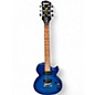 Used 2020 Epiphone Les Paul Special II Royal Blue Solid Body Electric Guitar thumbnail