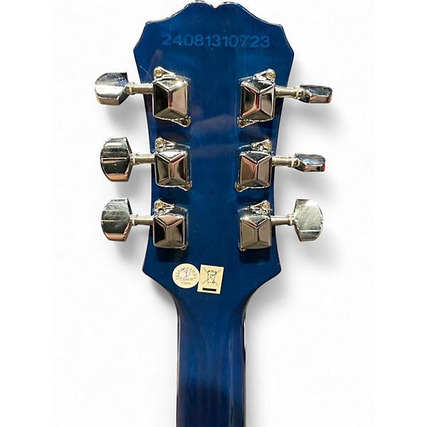 Used 2020 Epiphone Les Paul Special II Royal Blue Solid Body Electric Guitar