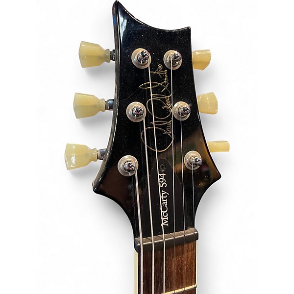 Used 2020 PRS S2 McCarty 594 Singlecut Trans Charcoal Solid Body Electric Guitar