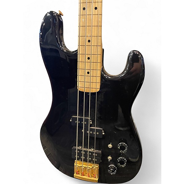 Used Kramer PIONEER SERIES Black Electric Bass Guitar