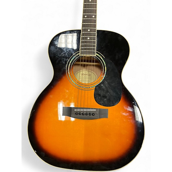 Used Mitchell M0-100S Vintage Sunburst Acoustic Guitar