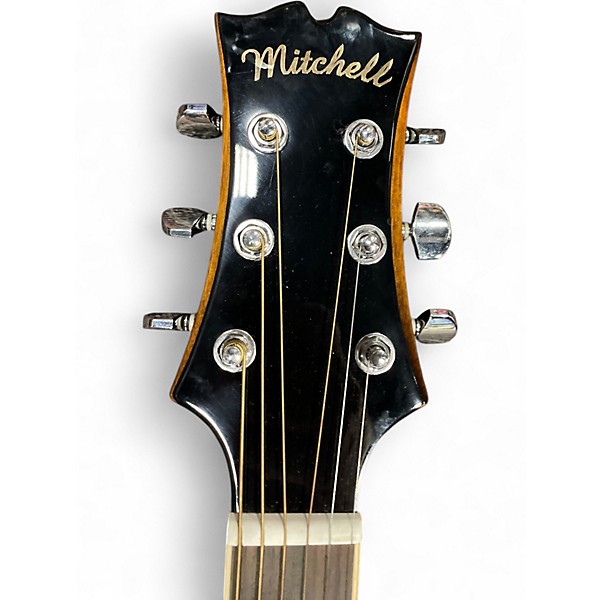 Used Mitchell M0-100S Vintage Sunburst Acoustic Guitar