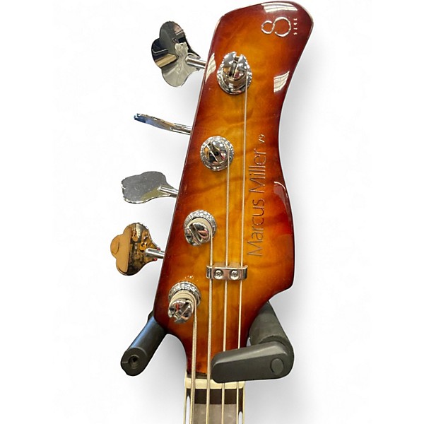 Used Marcus Miller V9 Brown Sunburst Electric Bass Guitar