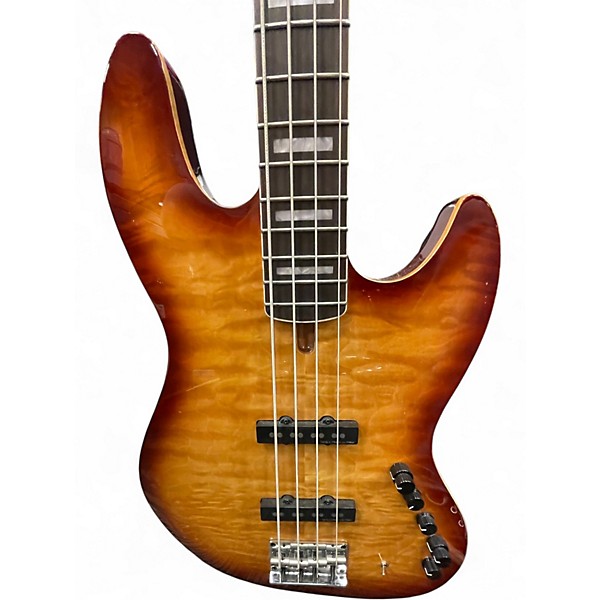 Used Marcus Miller V9 Brown Sunburst Electric Bass Guitar