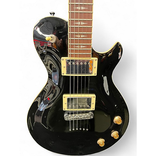 Used Michael Kelly Patriot Black Solid Body Electric Guitar