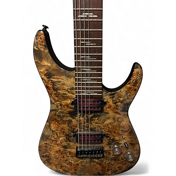 Used Schecter Guitar Research OMEN ELITE 7 STRING MULTICOLOR Solid Body Electric Guitar
