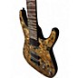 Used Schecter Guitar Research OMEN ELITE 7 STRING MULTICOLOR Solid Body Electric Guitar