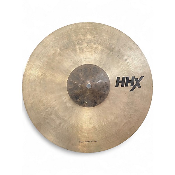 Used SABIAN 16in HHX Stage Crash Brilliant Cymbal