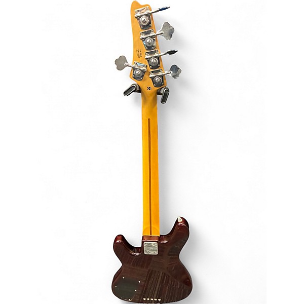 Used Ibanez TR505 Tobacco Burst Electric Bass Guitar