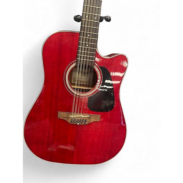 Used Takamine GD30CE Wine Red Acoustic Electric Guitar