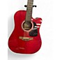 Used Takamine GD30CE Wine Red Acoustic Electric Guitar