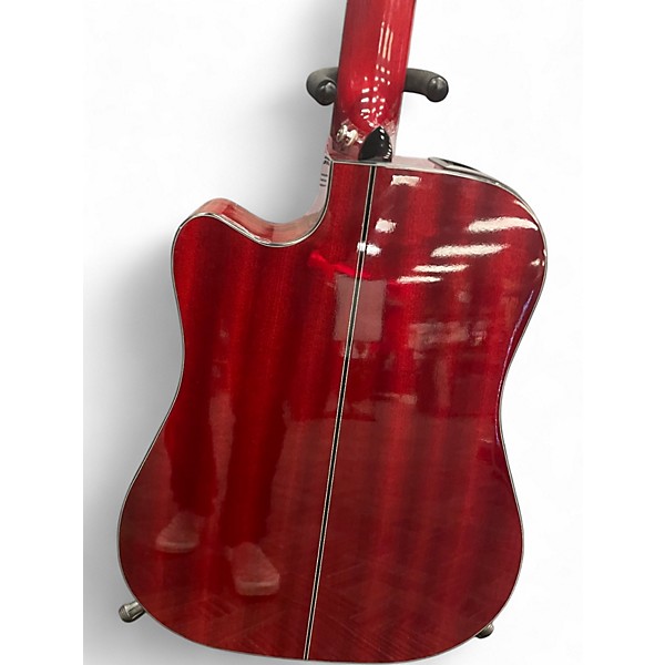 Used Takamine GD30CE Wine Red Acoustic Electric Guitar