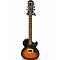 Used Epiphone Les Paul Junior 2 Color Sunburst Solid Body Electric Guitar thumbnail