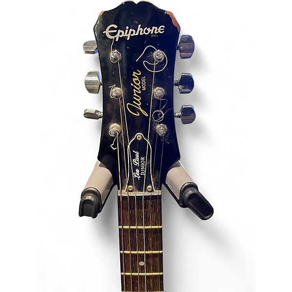 Used Epiphone Les Paul Junior 2 Color Sunburst Solid Body Electric Guitar