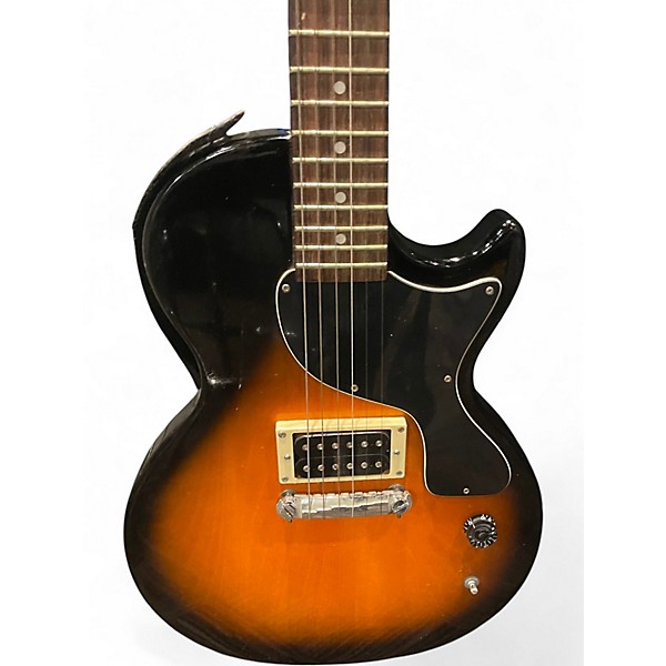 Used Epiphone Les Paul Junior 2 Color Sunburst Solid Body Electric Guitar