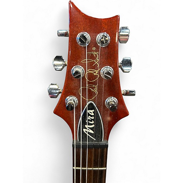 Used PRS Mira Cherry Solid Body Electric Guitar