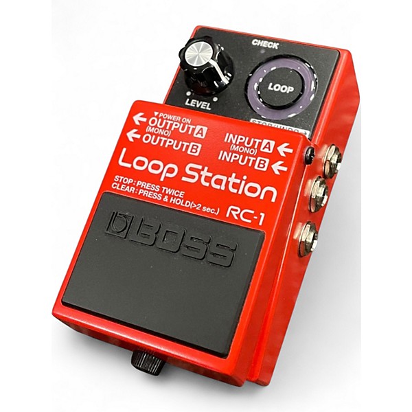Used BOSS RC1 Loop Station Pedal