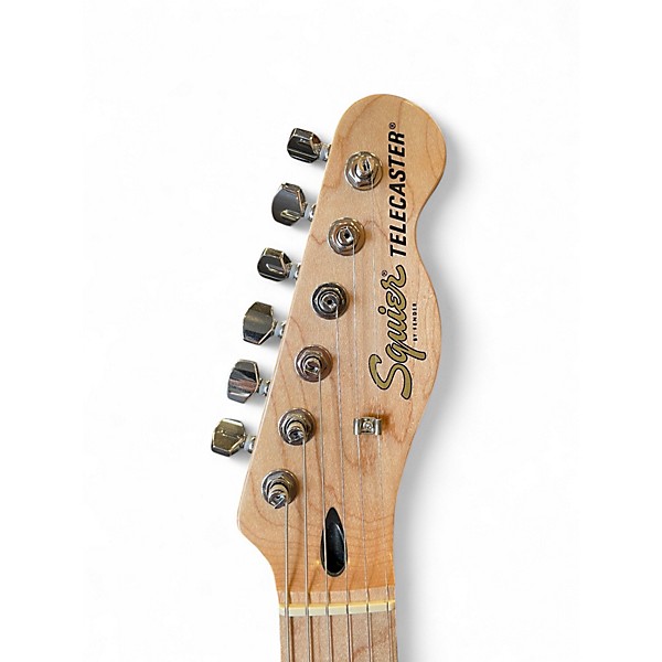 Used Squier Telecaster Butterscotch Blonde Solid Body Electric Guitar