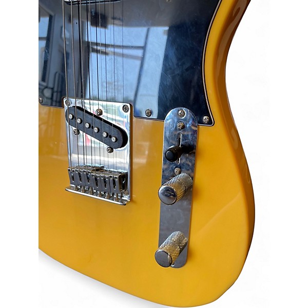 Used Squier Telecaster Butterscotch Blonde Solid Body Electric Guitar