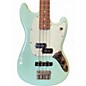 Used Fender Player Mustang Bass PJ Seafoam Green Electric Bass Guitar