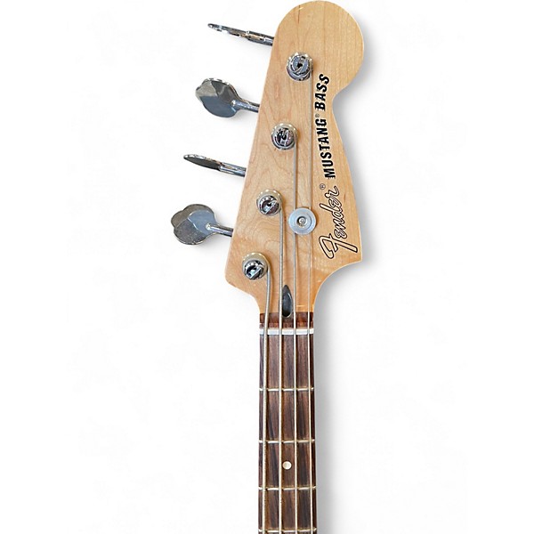 Used Fender Player Mustang Bass PJ Seafoam Green Electric Bass Guitar