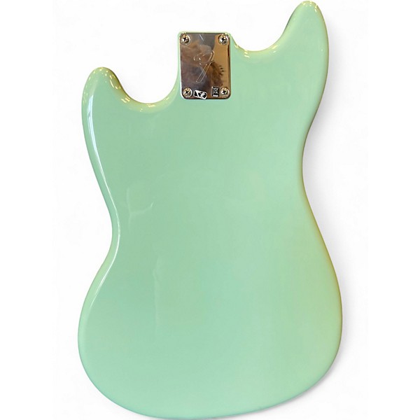 Used Fender Player Mustang Bass PJ Seafoam Green Electric Bass Guitar