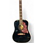 Used Epiphone Hummingbird Studio Ebony Acoustic Electric Guitar