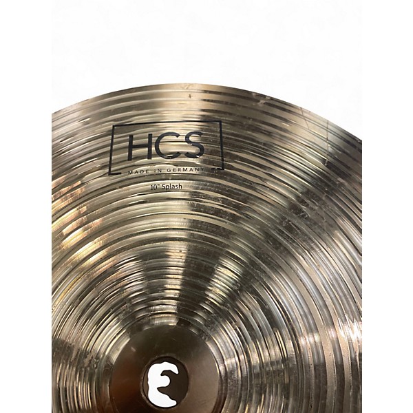 Used MEINL 10in HCS Splash Cymbal