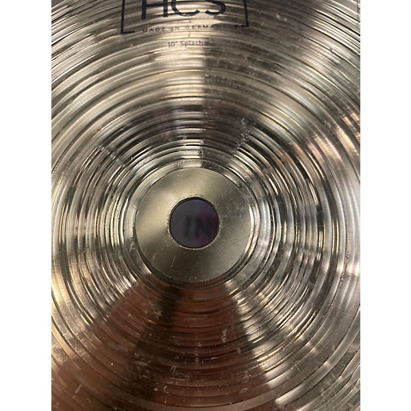 Used MEINL 10in HCS Splash Cymbal