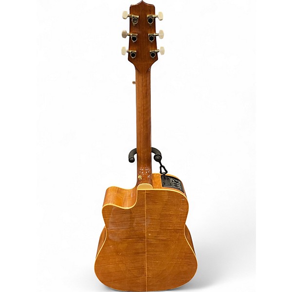 Used Takamine EG340DLX Vintage Natural Acoustic Guitar
