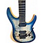 Used Schecter Guitar Research Reaper 6FR Blue Burst Solid Body Electric Guitar